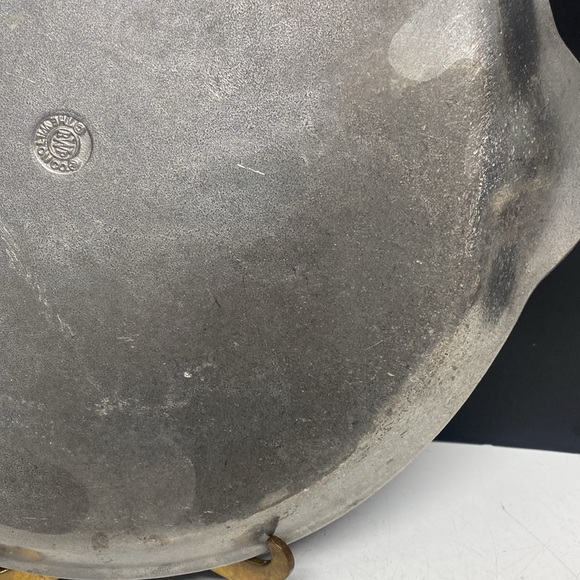 RWP The Wilton Co Armetale Shell Handled Tray Platter - Picture 12 of 15